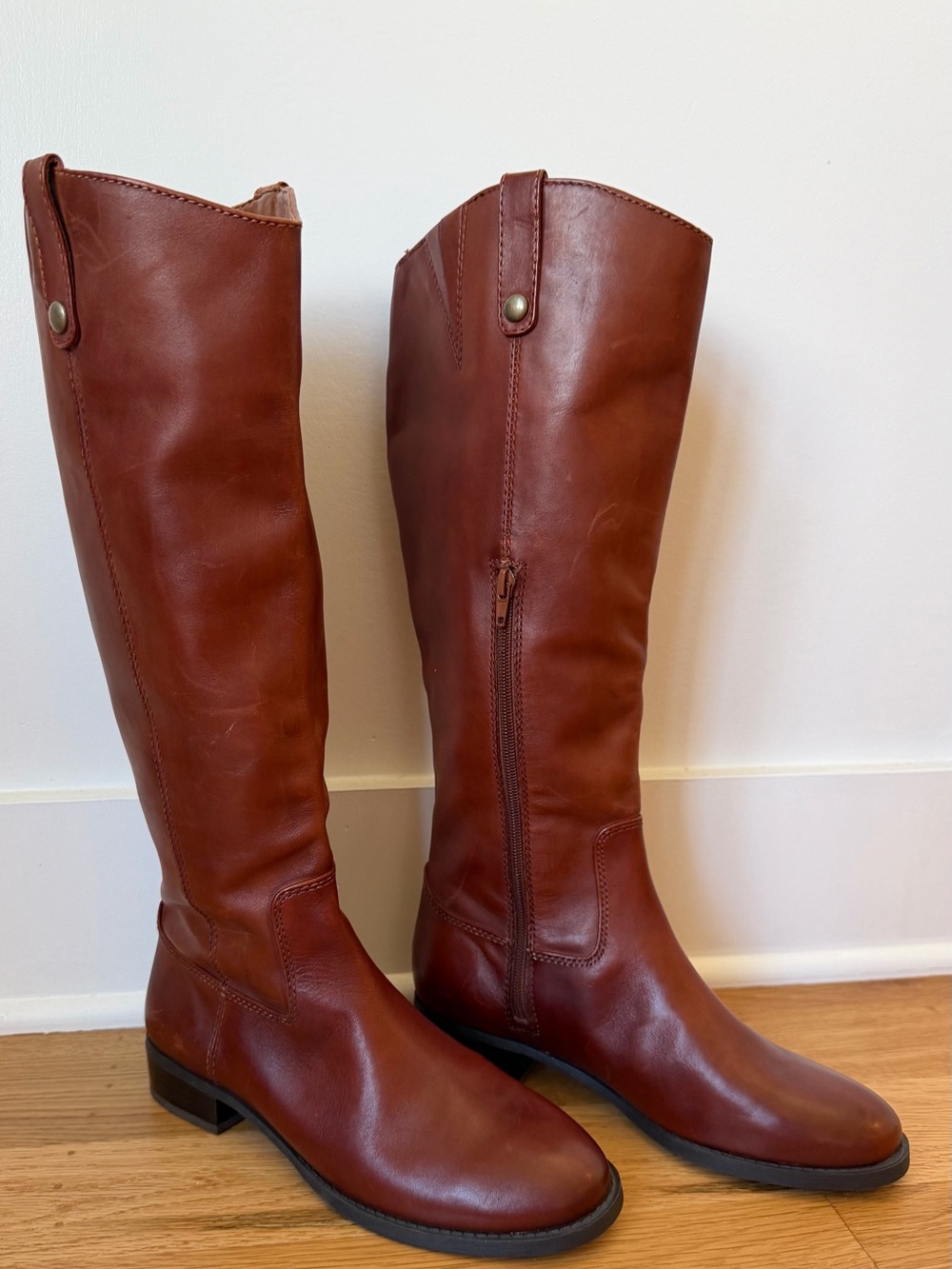 INC International Concepts Tall Over-the-Knee Boots - Cognac Brown
